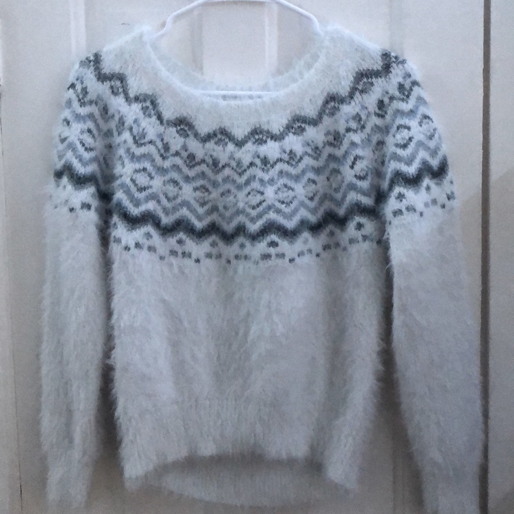 Fuzzy sweater